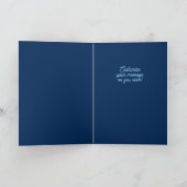 80s Gym Kitten Bedankkaart (Binnen)