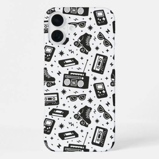 80's iPhone hoesje (Achterkant)