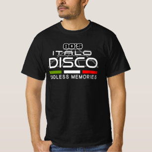 80's Italo Disco Endless Memories T-shirt