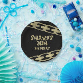 '80s Keten Volwassenheuppartij' Papieren Bordje (Feest)