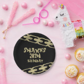 '80s Keten Volwassenheuppartij' Papieren Bordje (Feest)