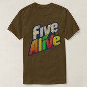 80s Kind Vijf Alive 1979 T-shirt (Design voorkant)