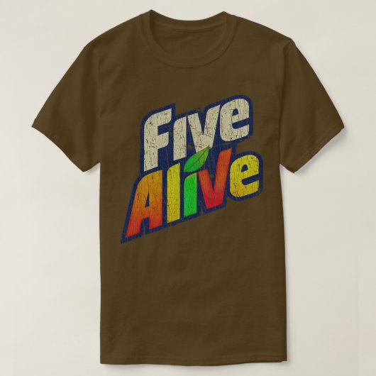 80s Kind Vijf Alive 1979 T-shirt (Design voorkant)
