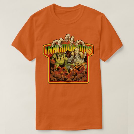 80s Klassieke toons Toyline Inhumanoids T-shirt (Design voorkant)