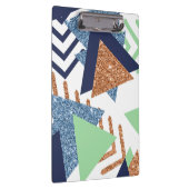 80s Kleur Abstract | Navy Roos Gold Mint 90s Klembord (Rechts)