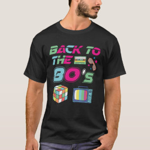 80s Kostuum 80 s Party Outfit Terug naar de jaren T-shirt