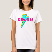80's krash bliksemschicht t-shirt (Voorkant)