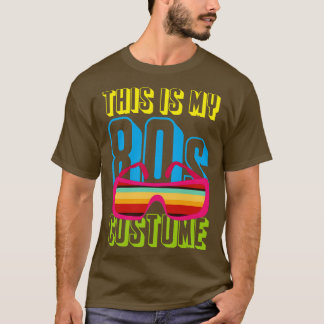  80s Lover Theme Party Funny Costume 80s T-shirt