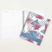 80s Maan Abstract | Kustmemphis pastelvormen Planner (Display)