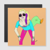 80s-meisje (Voorkant / Achterkant)