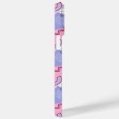 80's Memphis Active Pink Lila Case-Mate iPhone Case (Achterkant / Rechts)