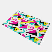 80s Memphis geometrisch patroon Deurmat (Schuin)