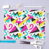 80s Memphis geometrisch patroon Tissuepapier (Craft)