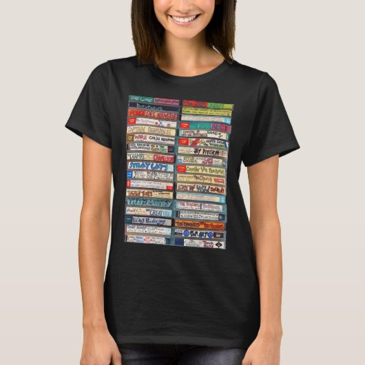 80s Mix Tapes T-shirt (Voorkant)
