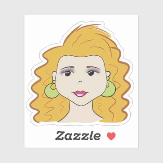 80s mode sticker (Vel)