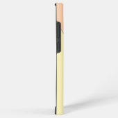 80s monogrammed pastelkleurblok samsung galaxy hoesje (Rechterkant)