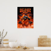 80s Monster Truck Bootleg Poster (Keuken)