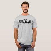 80s  Movie Binge Watching Street Ninja T-shirt (Voorkant volledig)