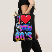80s Music Radio Love Aighties Disco Tote Bag (Dichtbij)