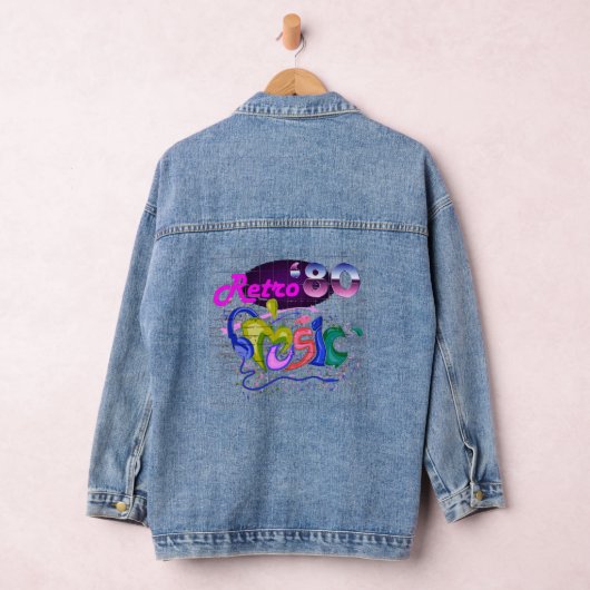  80's Music Replay Denim Jacket (Hangar)