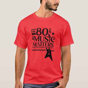 80s Muziek Belangrijke Muzikant grappig T-shirt
