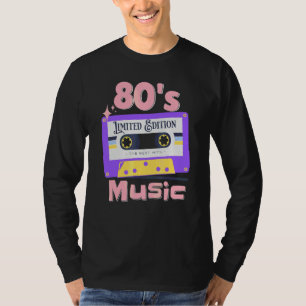 80s Muziek Cassette Retro Vintage Eighties Stijl T-shirt