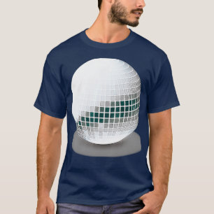 80s Muziek Disco Ball Retro  Discotheek T-shirt