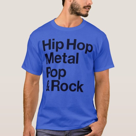 80s muziek retro t-shirt (Voorkant)