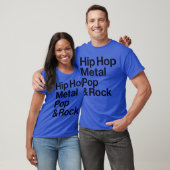 80s muziek retro t-shirt (Unisex)