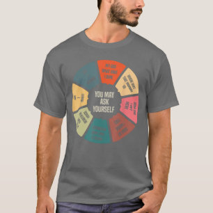 80s Muziek Retro Tekst Taartdiagram Die Je Mag Ste T-shirt