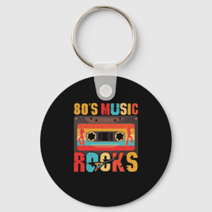 80s muziekRocks -  Retro-stand Sleutelhanger