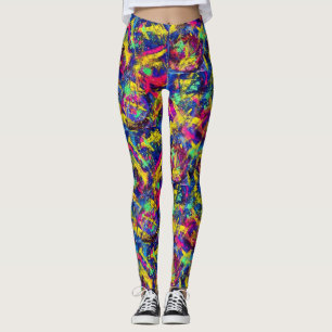80's Neon Rewind Leggings