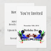 80's Neon Sneakers Het is mijn geboortedatum Kaart (Voorkant / Achterkant)