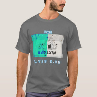 80s Old School Mega Mi Cassette grappig T-shirt