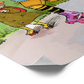 80's Old School Retro Super leuke tijd! Poster (Hoek)