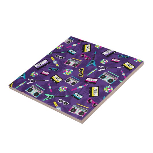 80's ontwerp tegeltje (Zijkant)