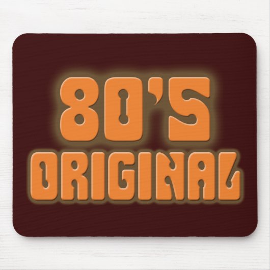 80's Originele Mousepad Muismat (Voorkant)