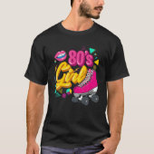 80S Partij Theme Party Outfit Costume  Retro T-shirt (Voorkant)