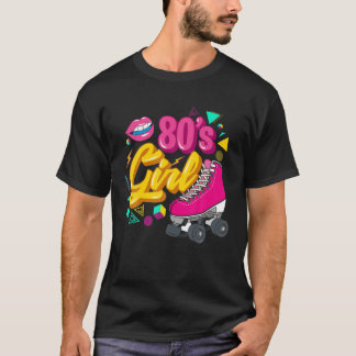 80S Partij Theme Party Outfit Costume  Retro T-shirt