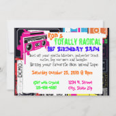 80s partijdig uitnodiging deel duex (Voorkant)