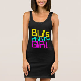 80s party girl ladies multi-colour logo t-shirt