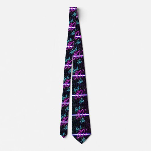 80's Party Necktie Stropdas (Achterkant)
