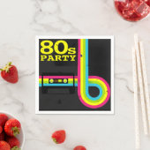 80s party servet (Insitu)