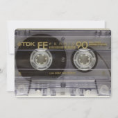 80's Party Verjaardag Uitnodigingen (Voorkant)