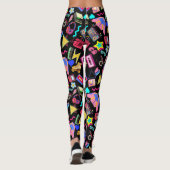  80's Pattern 01.w Leggings (Achterkant)