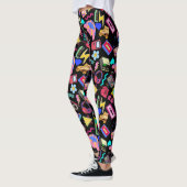  80's Pattern 01.w Leggings (Links)