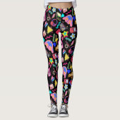  80's Pattern 01.w Leggings (Voorkant)