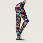  80's Pattern 01.w Leggings (Rechts)