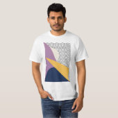 80s Pop art patroon T-shirt (Voorkant volledig)