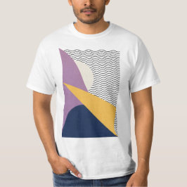 80s Pop art patroon T-shirt